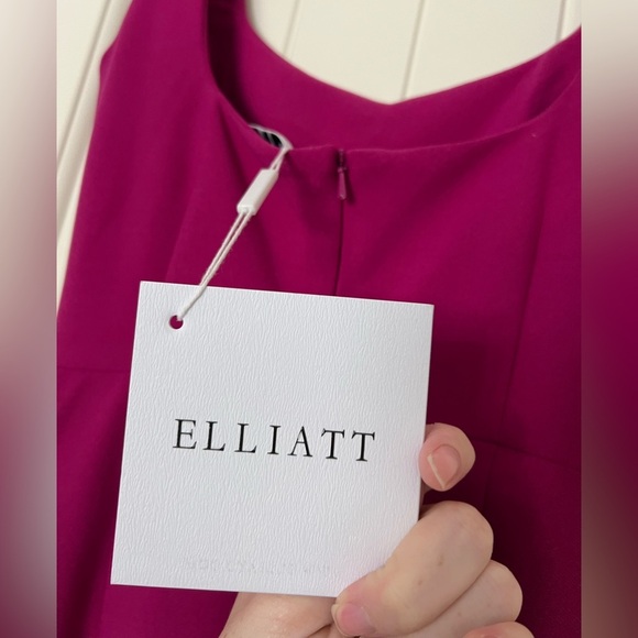 NWT Elliatt City Magenta Midi Dress - Picture 9 of 12